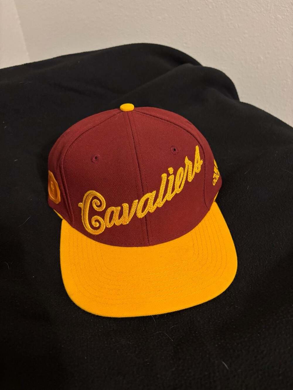Men's Cleveland Cavaliers adidas Christmas Day 2-Tone On-Court Snapback Hat,